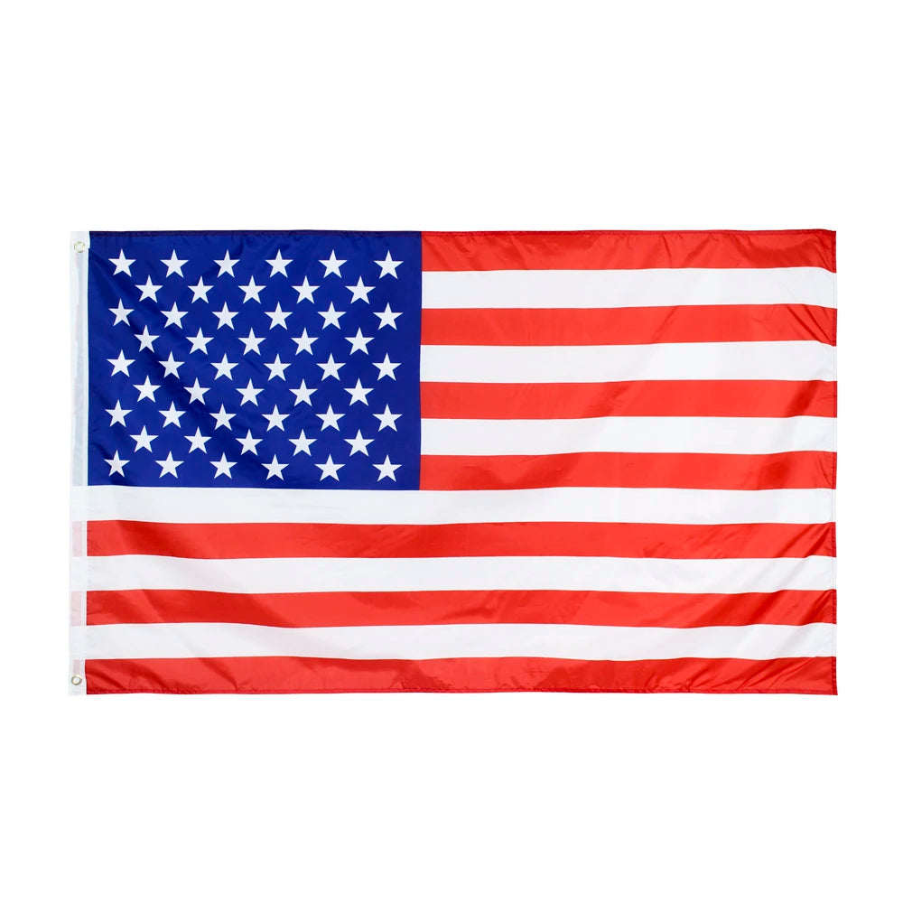Double Sided American Flag