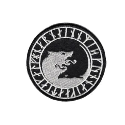 Odin and Valhalla Viking Patch