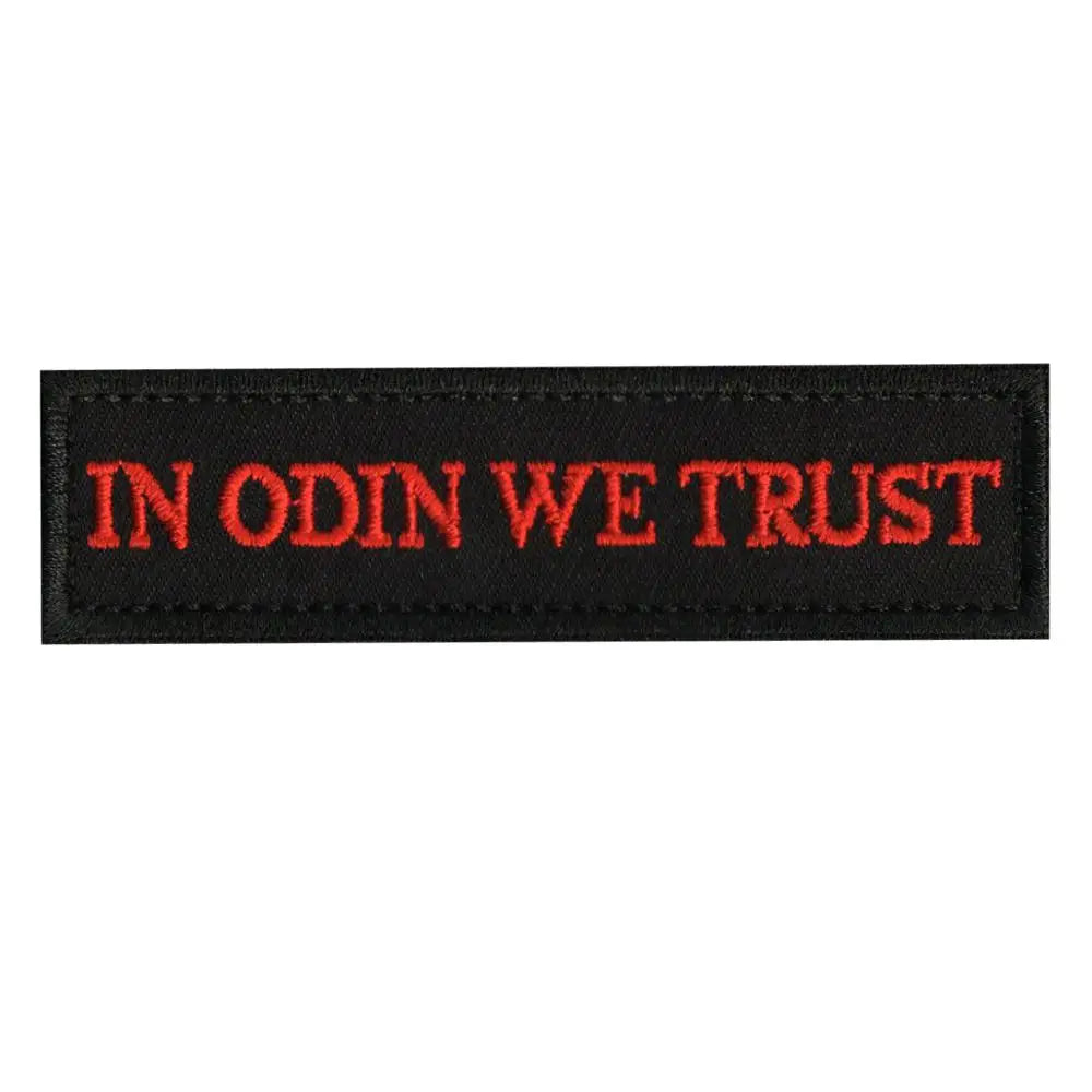 Odin and Valhalla Viking Patch