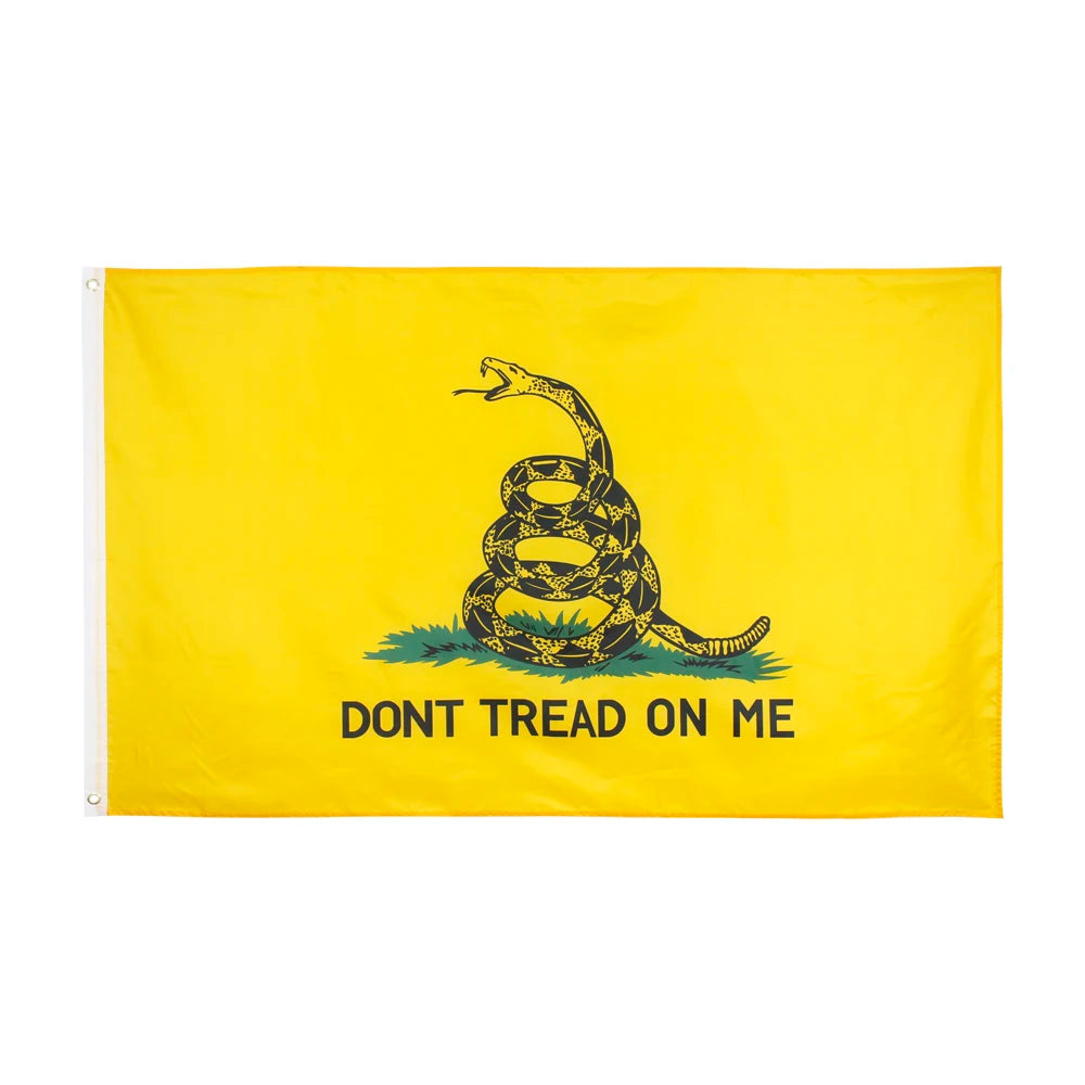 Don't Tread On Me Gadsden Flag, 3x5 ft