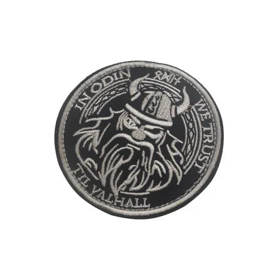 Odin and Valhalla Viking Patch