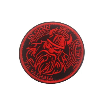 Odin and Valhalla Viking Patch