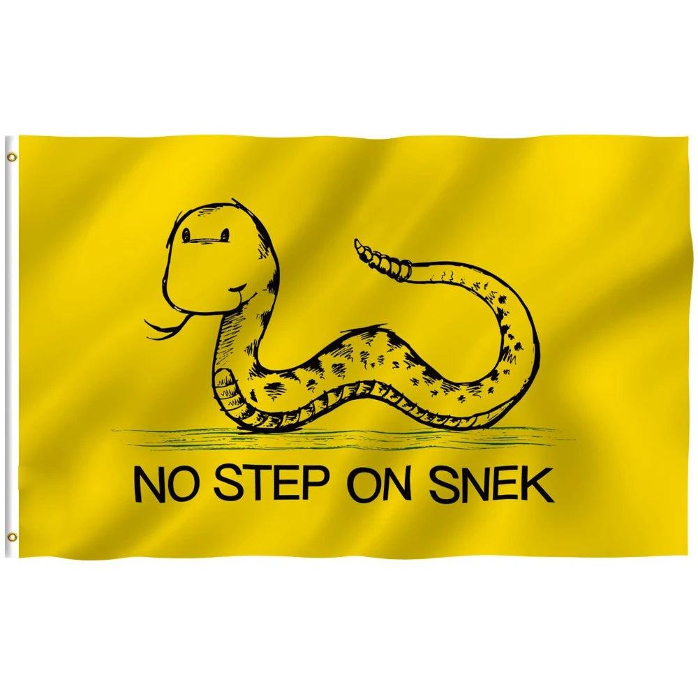 Don't Tread On Me Gadsden Flag, 3x5 ft