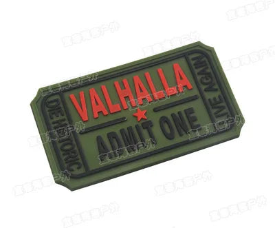 Odin and Valhalla Viking Patch