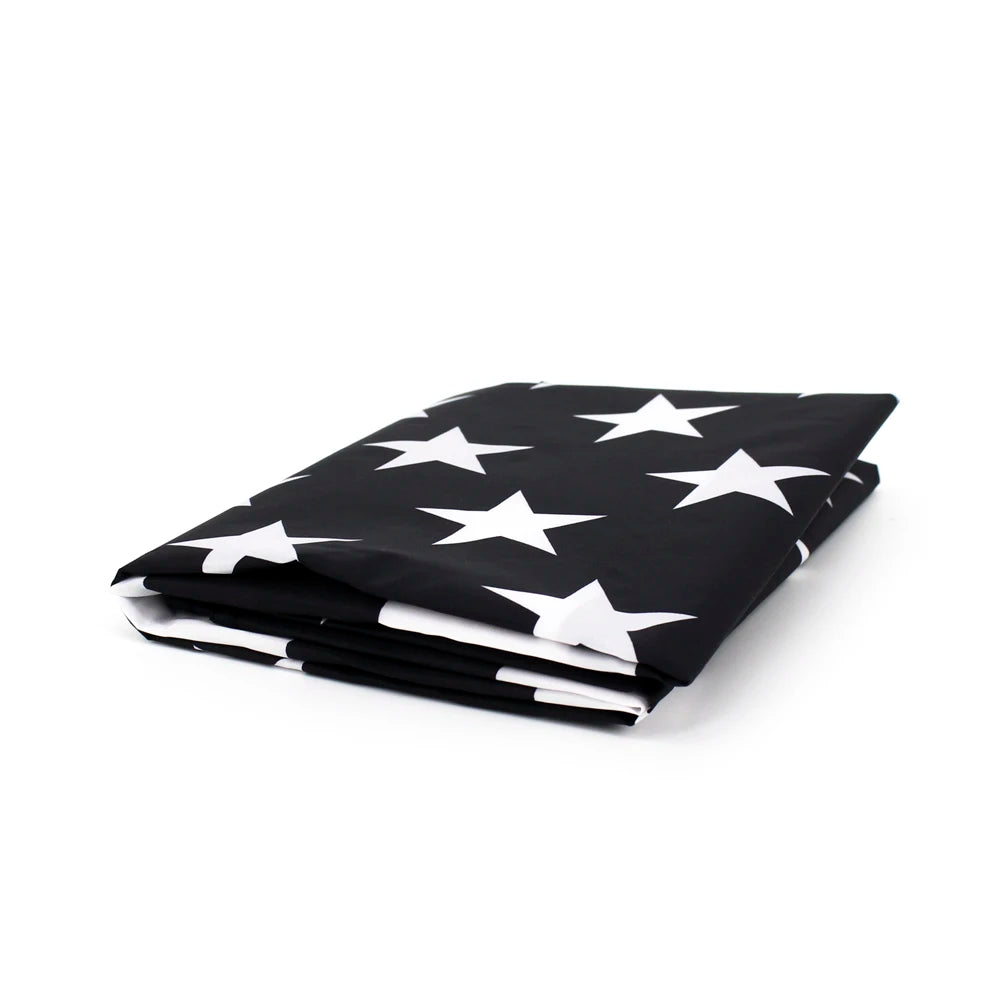 Black and White American Flag, 3x5 ft