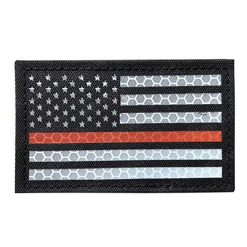 Infrared Reflective US Flag Patch