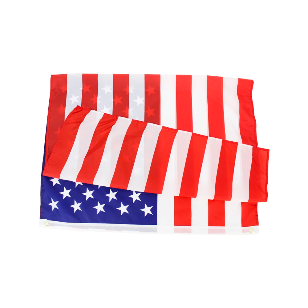 Double Sided American Flag
