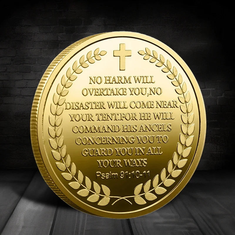 Archangel Michael Dragon Slayer Coin