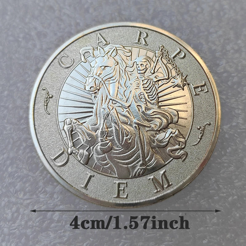 Memento Mori Hobo Nickel Coin