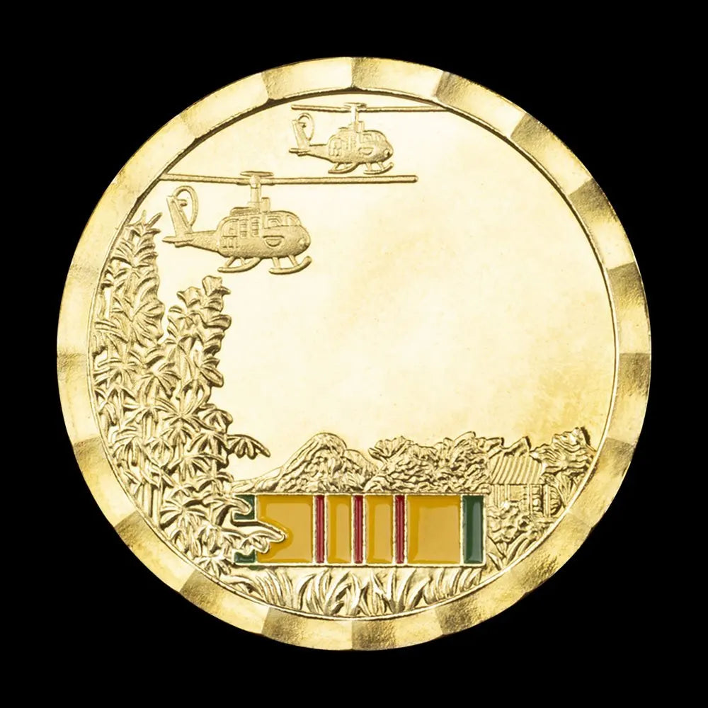 Vietnam War Veteran Challenge Coin