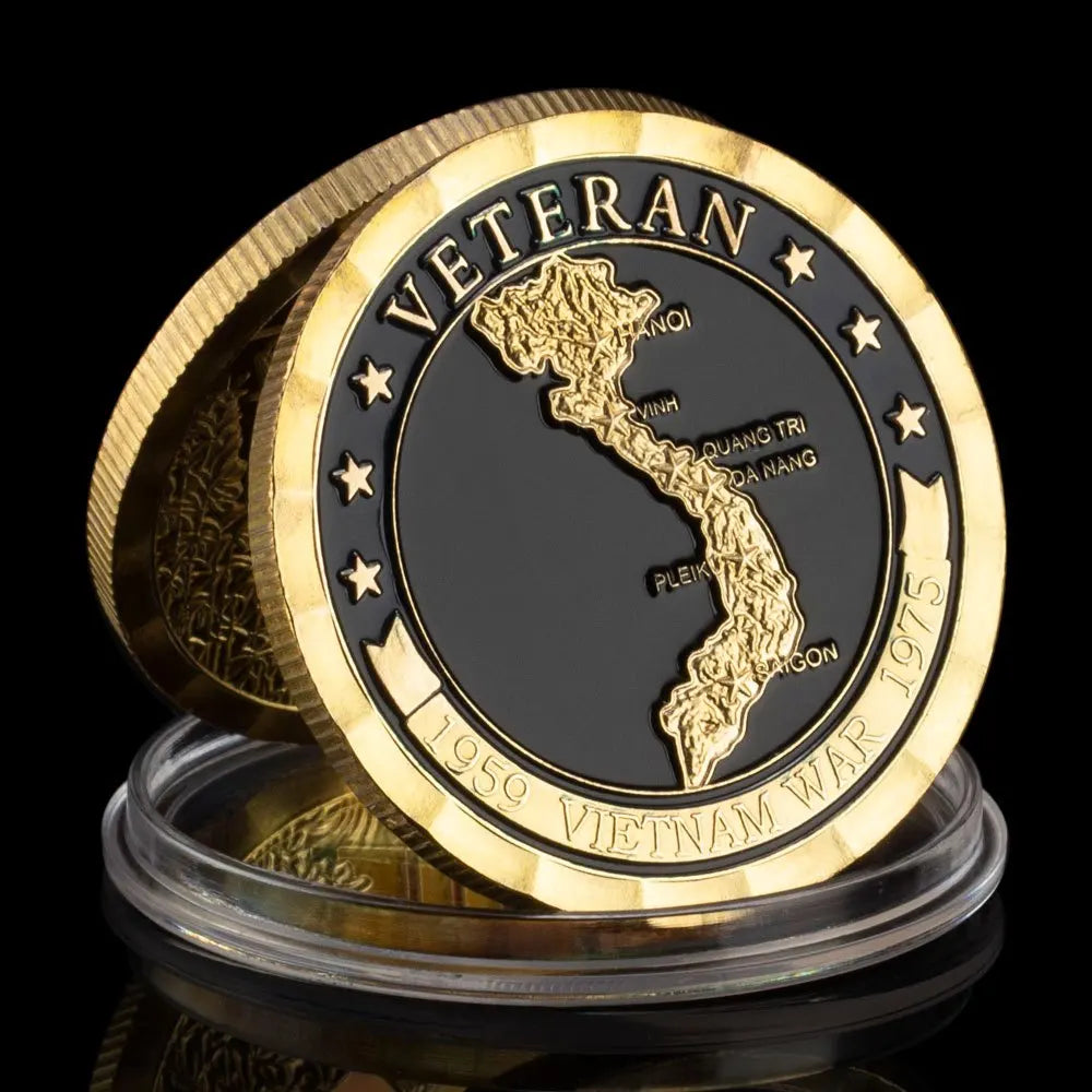 Vietnam War Veteran Challenge Coin