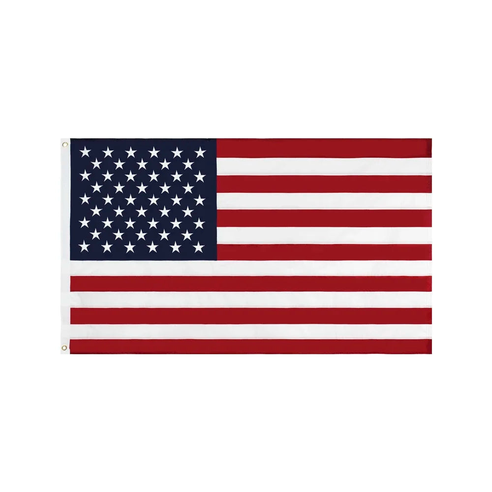 Embroidered Nylon American Flag