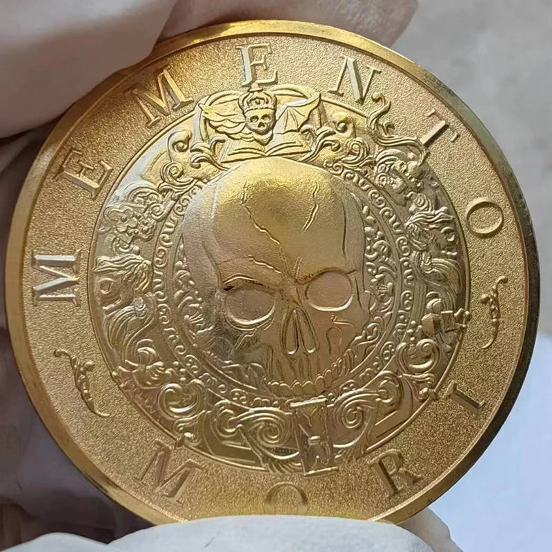 Memento Mori Hobo Nickel Coin