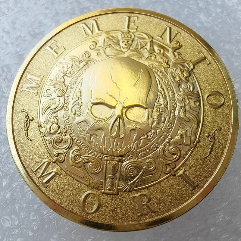 Memento Mori Hobo Nickel Coin