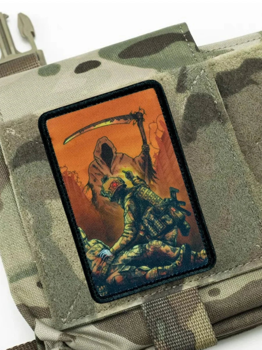 Not Today Reaper Skull Patch