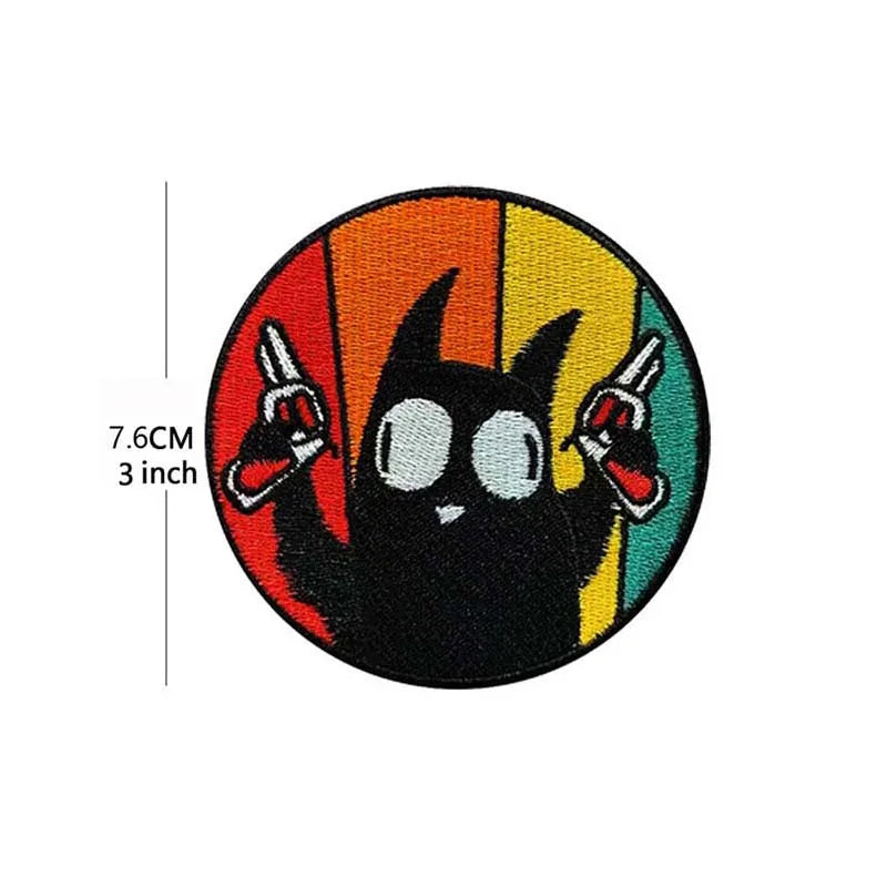 PEW Madafakas Funny Cat Patches