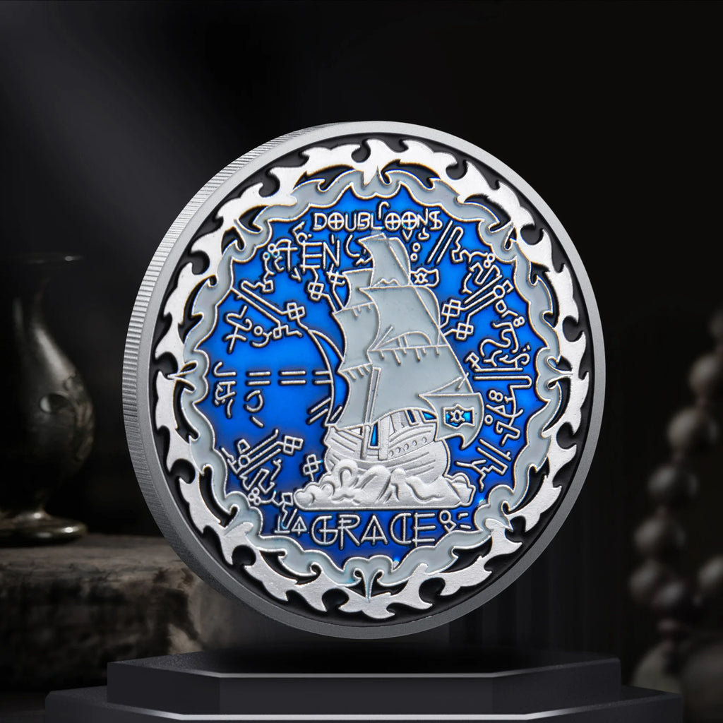 Pirate Skull Challenge Coin