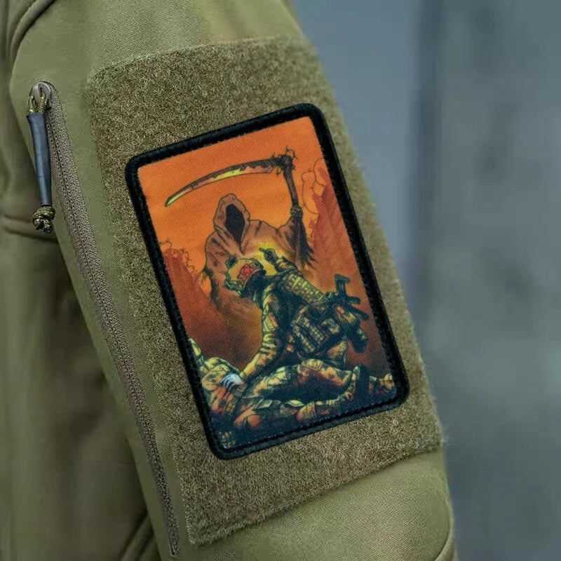 Not Today Reaper Skull Patch