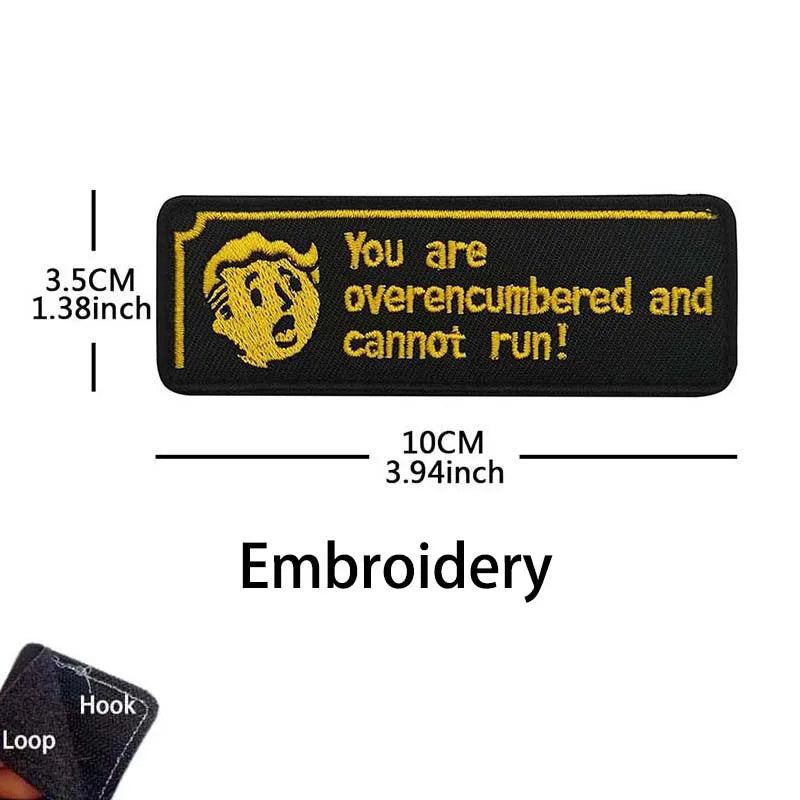 You Are Overencumbered And Cannot Run Patch