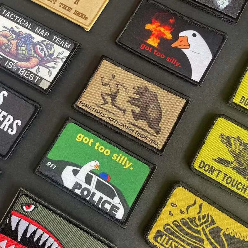 Goose & Raccoon Morale Patches