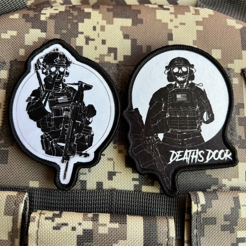 Skull Soldier Rifleman Patch