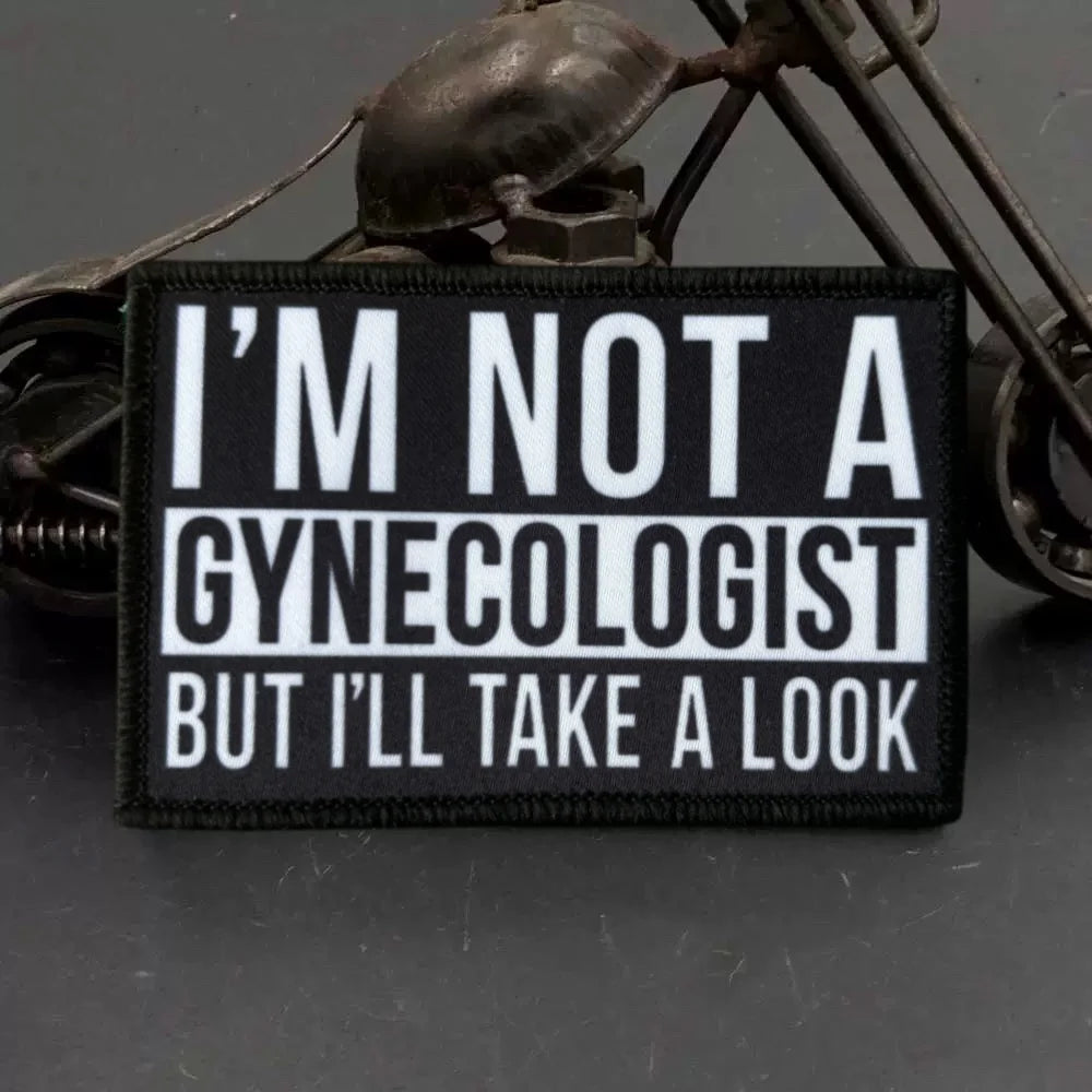 I'm Not a Gynecologist Morale Patch