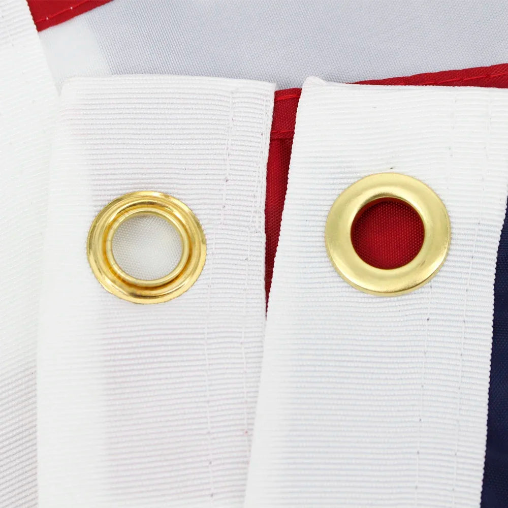 Embroidered Nylon American Flag