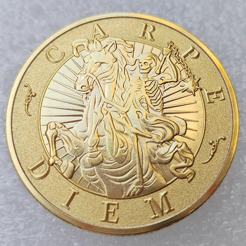 Memento Mori Hobo Nickel Coin