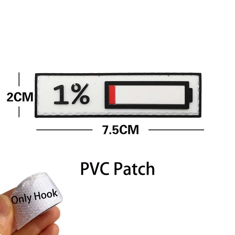 Phone Battery 1% and 99% Patch