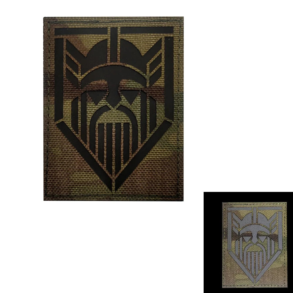 Odin and Valhalla Viking Patch