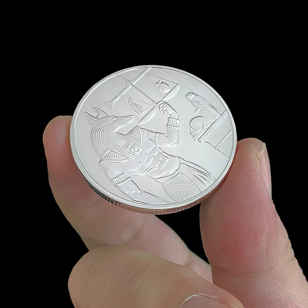 Anubis Egyptian God of Death Coin