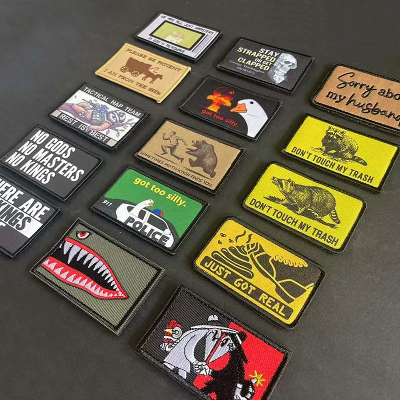 Goose & Raccoon Morale Patches