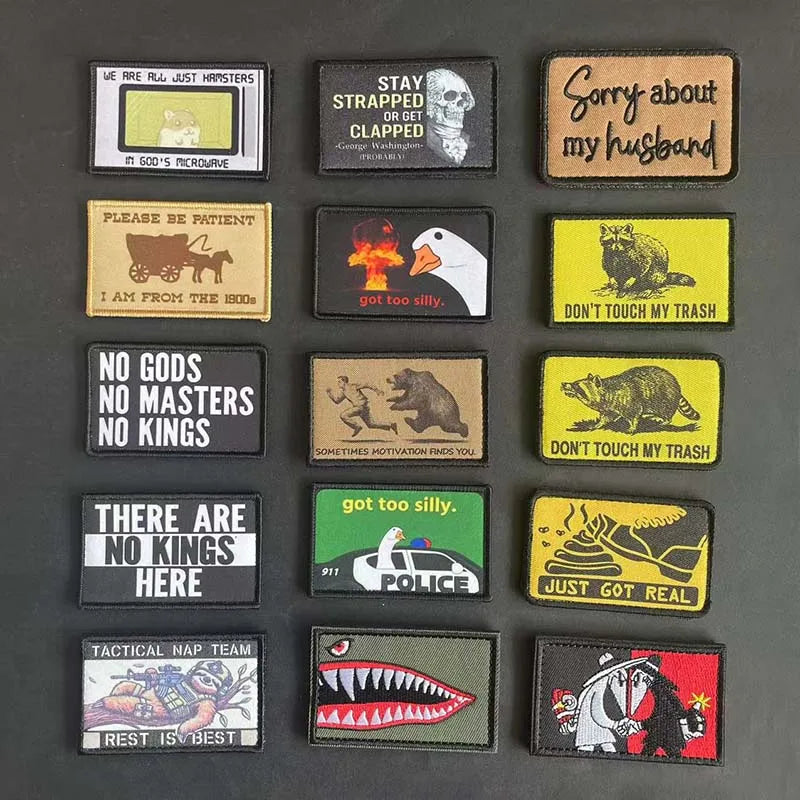 Goose & Raccoon Morale Patches