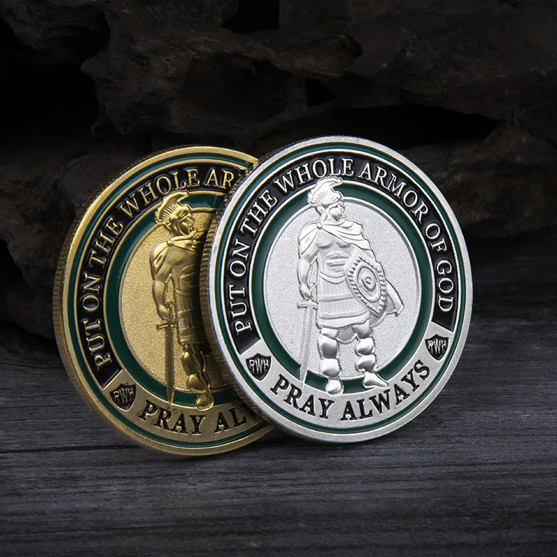Armor of God Ephesians Coin