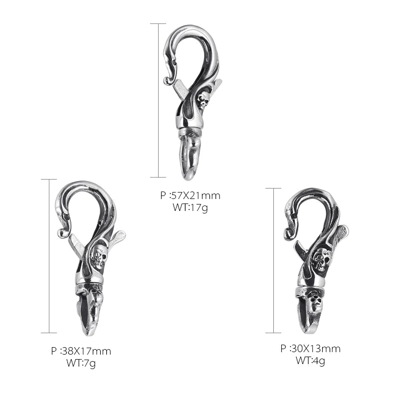 Skull Carabiner Clip