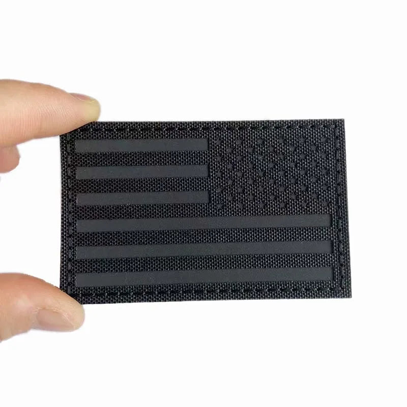 IR Reflective US Flag Patch 8 x 5 cm