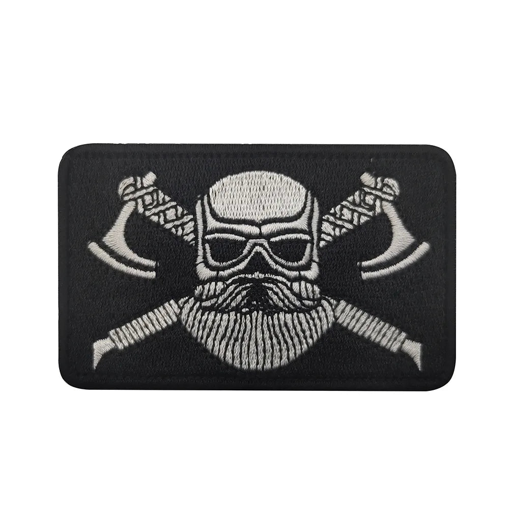 Odin and Valhalla Viking Patch