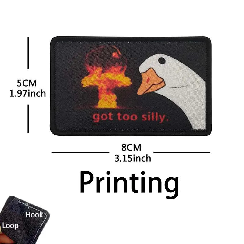Goose & Raccoon Morale Patches