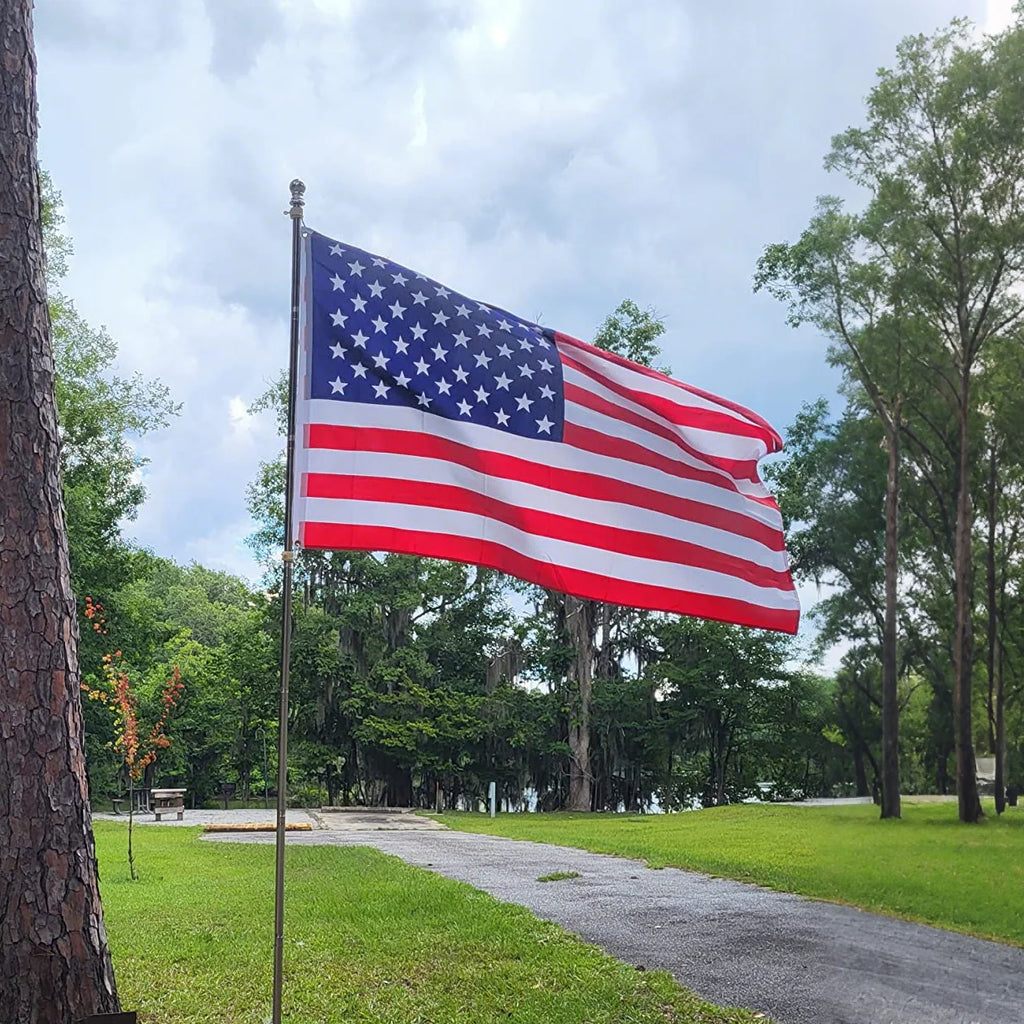 Double Sided American Flag