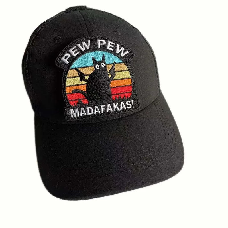 PEW Madafakas Funny Cat Patches