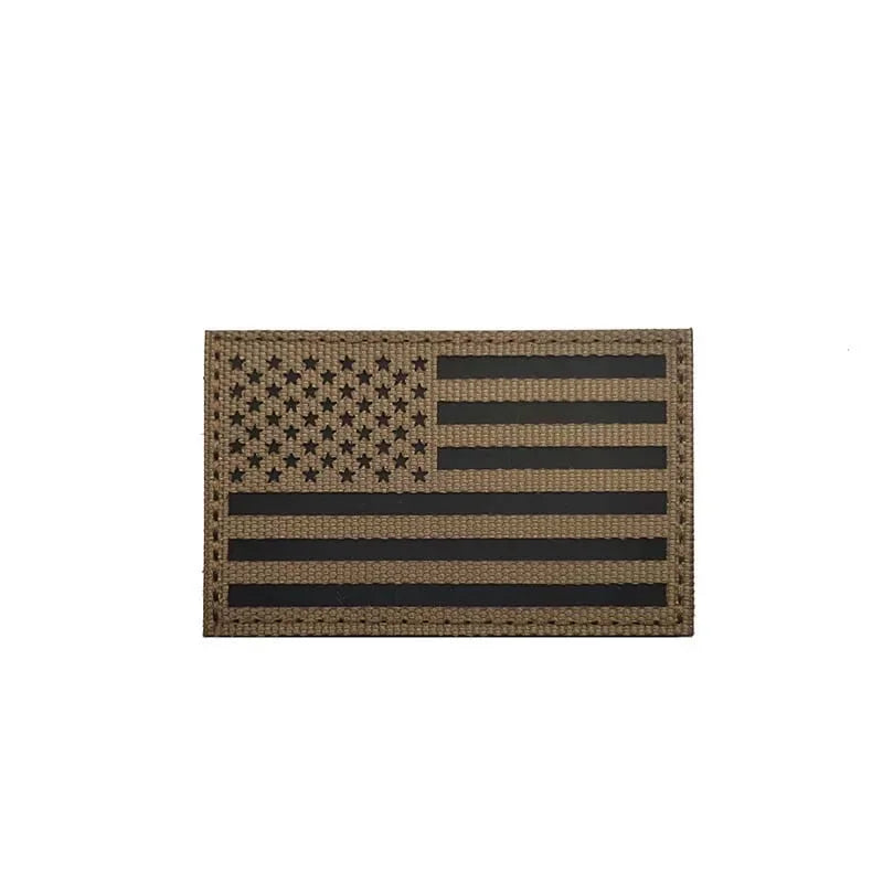IR Reflective US Flag Patch 8 x 5 cm
