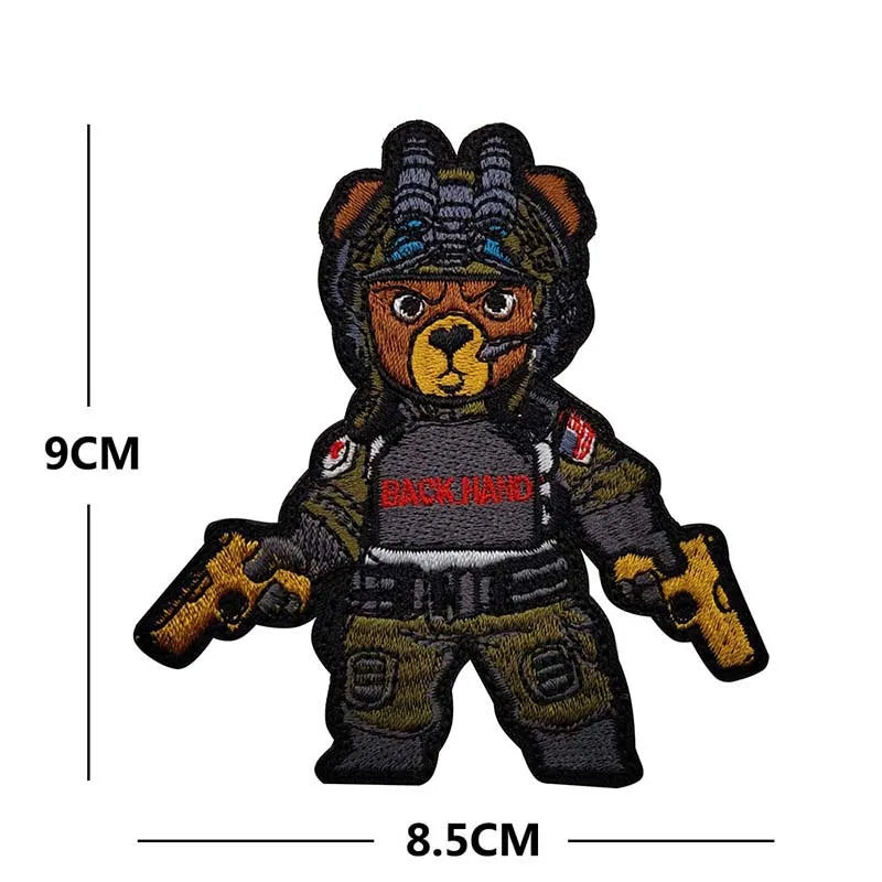 Funny Animal Morale Patches