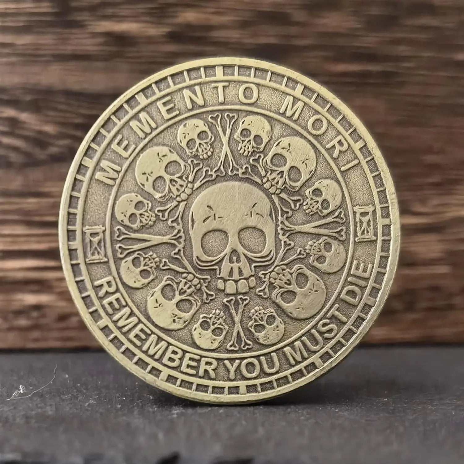 Memento Mori coin reverse