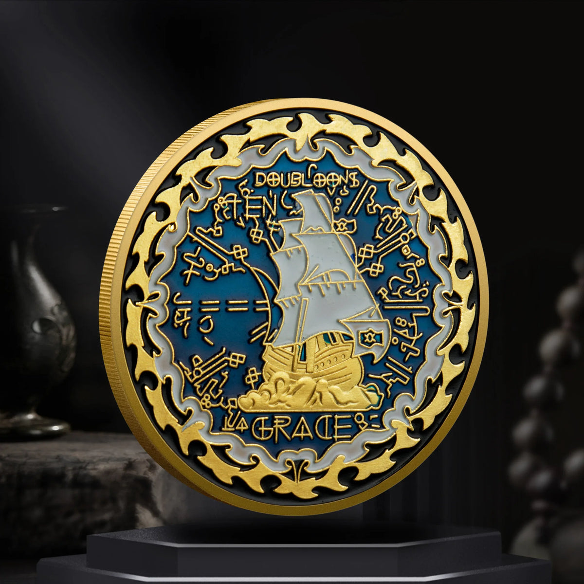 Pirate Skull Challenge Coin