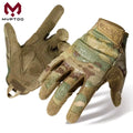 Touchscreen tactical gloves camouflage