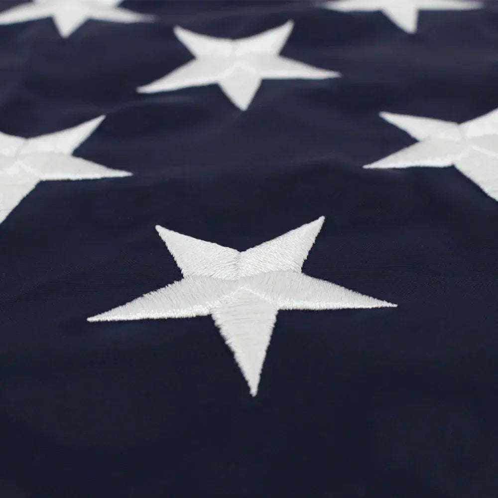 Embroidered Nylon American Flag