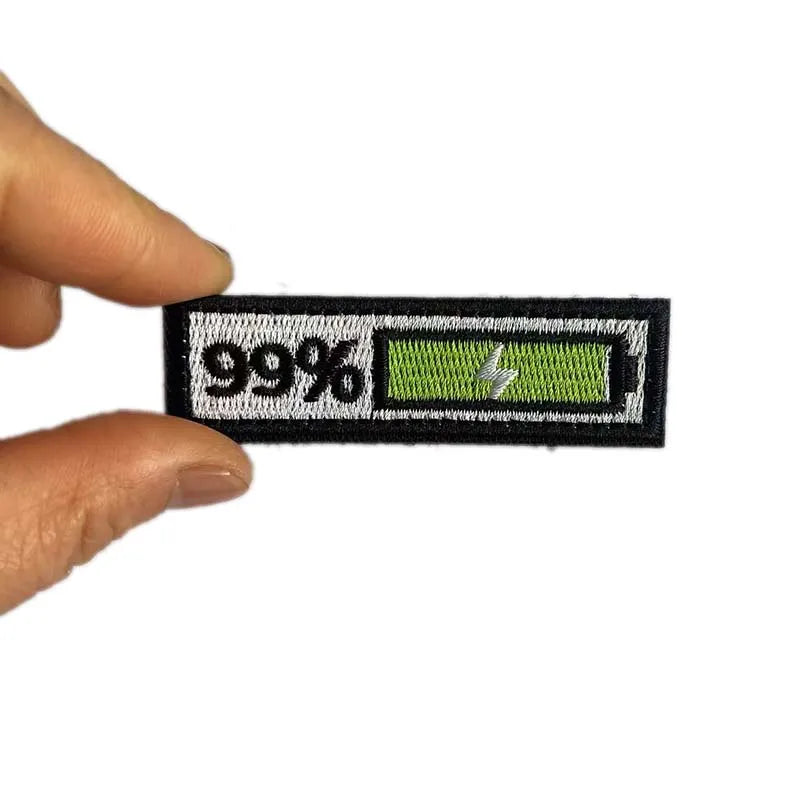 Phone Battery 1% and 99% Patch