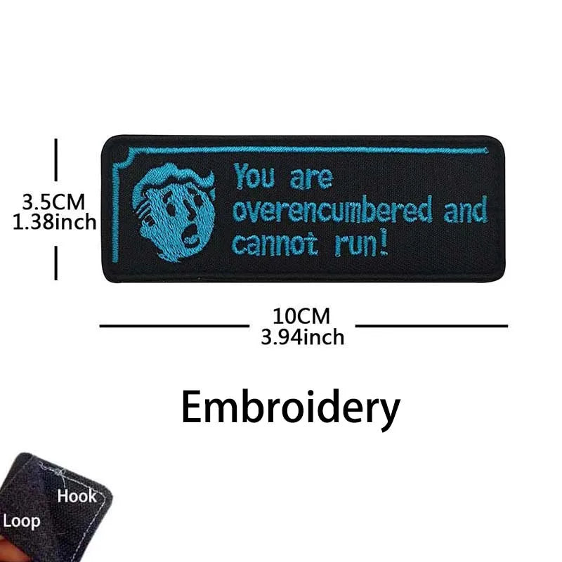 You Are Overencumbered And Cannot Run Patch