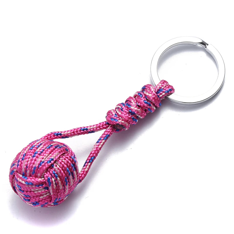 Paracord Monkey Fist Keychain