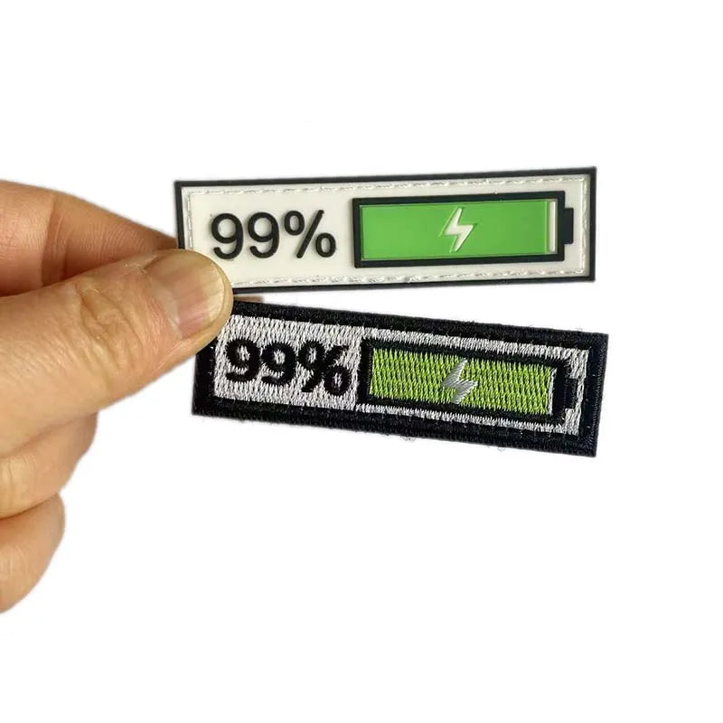 Phone Battery 1% and 99% Patch